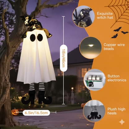 Haunted Glow LED Halloween Hanging Lights – Battery Operated with Batteries Included