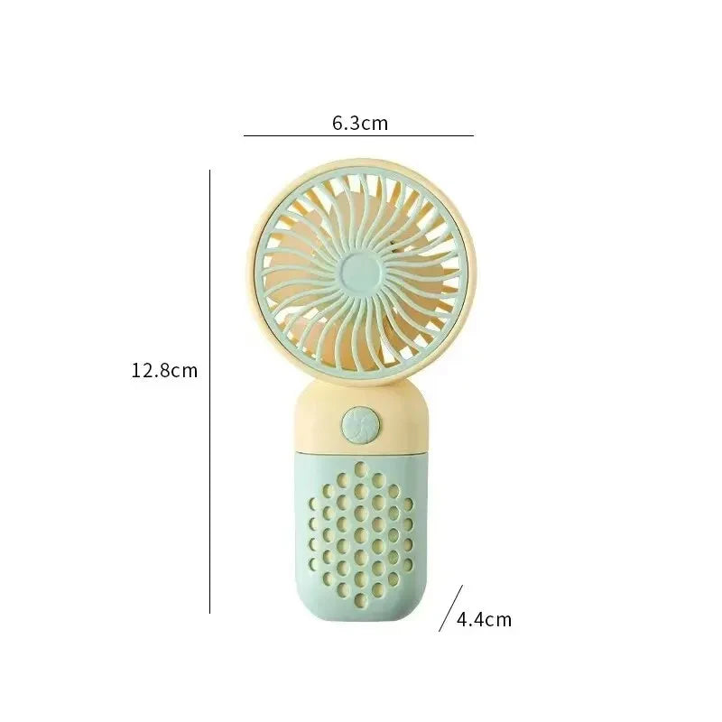 Nouveau ventilateur de charge portable 2025 – Mini USB Pocket Breeze